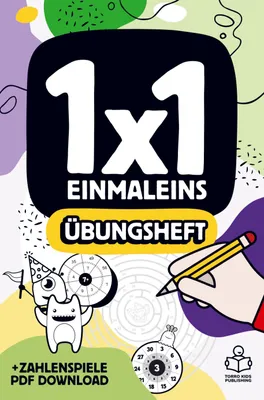 Produktbild von 1x1 Einmaleins lernen Übungsheft - Mathematik 2./3. Klasse