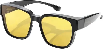 Produktbild von Blendfreie polarisierte Sonnenbrille Überbrille Nachtsichtbrille Nachtfahrbrille UV400-Schutz Rundum-Sonnenbrille