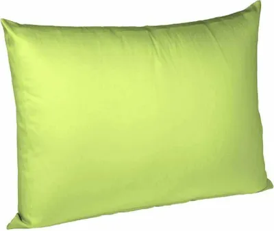 Produktbild von Fleuresse Mako-Satin-Kissenbezug uni colours apfelgrün 7041