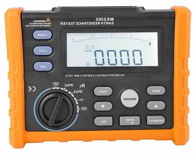 Obrázok produktu pre Digitálny ohmmetre – analógový merací prístroj odporu 0 až 4 kiloohmy s podsvieteným LCD displejom