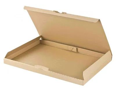 Produktbild von 25x Versandkarton 340x250x20mm schnelle Aufrichtung mit Steckverschluss Großbrief Maxibrief A4 B4 braun
