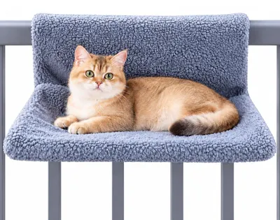 Katzenbett für Heizungen, Wärmematte mit Plüschbezug