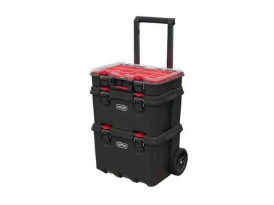 Produktbild von KETER Stack'N'Roll Mobiles System - 3er-Set Koffer 17210365