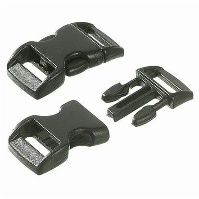 Produktbild von Klickschnalle schwarz 100 St.