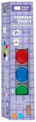 Image de Plakatmalfarben 6 Farben 25 ml Yummy Yum Kapibara Happy Colour