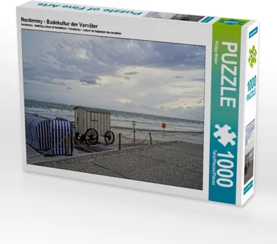 Produktbild von Calvendo Norderney - Badekultur der Vorväter 1000 Teile Puzzle quer 640x480mm, Weber Philipp; 7401968