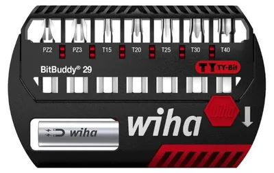 Zdjęcie produktu dla Wiha 42139, 8 szt., Pozidriv, Torx, 1/4, 29 mm, 132 g