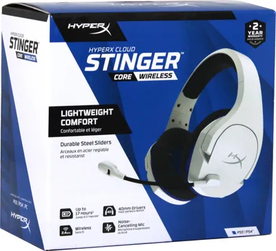 Zdjęcie produktu dla HP HyperX Cloud Stinger Core Wireless pro PS5
