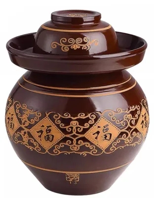 Immagine prodotto di Grande contenitore in Vetroceramica per la fermentazione, con coperchio, ideale per la conservazione in cucina