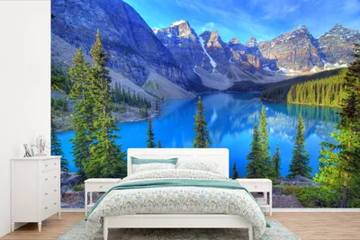 Produktbild von Fotobehang Canada Naturpanorama 525x350 cm