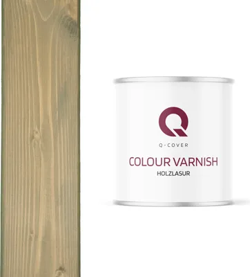 Produktbild von Holzlasur | Grau-gelb RAL 7034 2,5 L Satin  | Holzschutz |  | Holzschutz |lasur Lasur Wasserbasierte Innen Außen Lasur Abperleffekt Lasur Für Holz