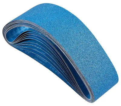 Obrázek produktu pro VEVOR brusné pásy, 100x915mm, 10 kusů (po 2 se zrnitostí 40/60/80/120/240), z karbidu křemíku, pásová bruska, pro obrábění kovů, kompozitů a dokončování plastů