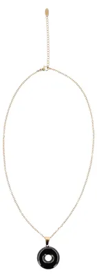Produktbild von NAHIMA damen halskette - gold schwarz, onesize