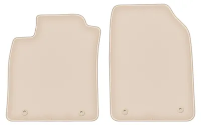 Produktbild von DURBAN Beige Velours-Fußmatten vorne für Opel Vectra C Liftback, Schrägheck, Limousine (2002-2008)