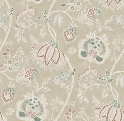 Obrázok produktu pre Sanders & Sanders tapeta Kvety béžová 53 cm x 10 m