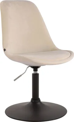 Produktbild von Esszimmerstuhl Maverick Samt schwarz creme