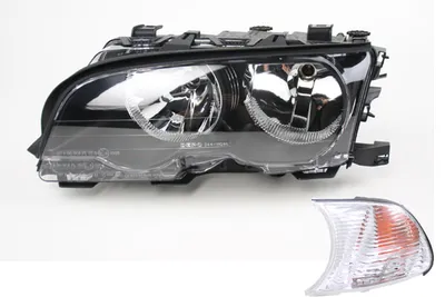 Produktbild von Scheinwerfer passend für BMW 3er E46 04/99-08/01 FF H7 H7 Links inklusi. Blinker 63126904275 6904275 63126904307 6904307 Johns