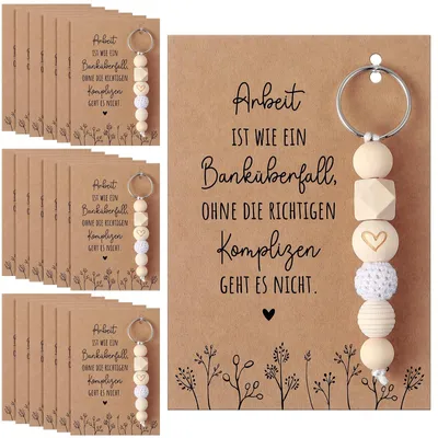 Productafbeelding van Bedankcadeauset met sleutelhanger en kaart