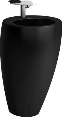 Produktbild von LAUFEN Alessi one Waschtisch, mit integrierter Säule, ohne Hahnloch, ohne Überlauf, 520x530, H8119717161091