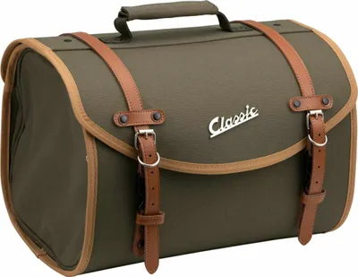 Zdjęcie produktu dla SIP Classic Duża oliwkowozielona płócienna torba 35L z zamkiem