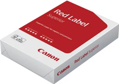 Zdjęcie produktu dla Canon Red Label Superior  Druk laserowy/atramentowy, A4 (210x297 mm), 500 ark., 80 g/m², Biały, 112 µm