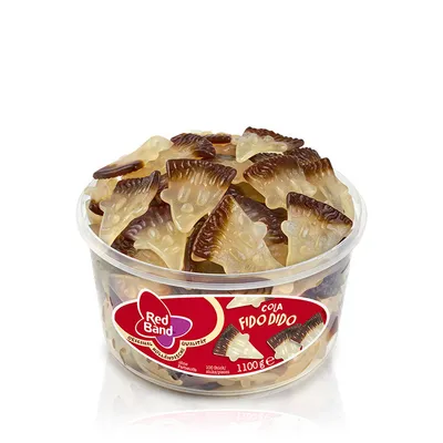 Produktbild von Red Band Fido Dido Cola 100 Stück, 1100g
