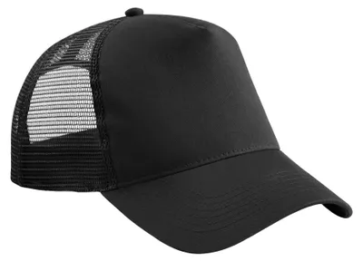 Produktbild von Beechfield - Trucker Cap Snapback für Kinder FK1683 (Einheitsgröße) (Schwarz)