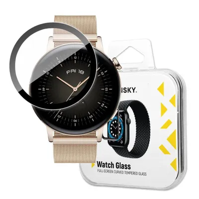 Produktbild von Wozinsky Watch Glass Hybridglas für Huawei Watch GT 3 46 mm schwarz