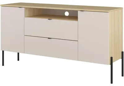 Produktbild von Kommode DORE 26 Lindberg Eiche / Kaschmir