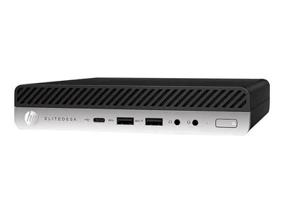 Produktbild von HP EliteDesk 800 G5, 2,2 GHz, Intel® Core™ i5, i5-9500T, 8 GB, 256 GB, Windows 10 Pro