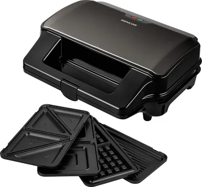 Image de Sencor SSM 9978BK Appareil à croque-monsieur Grille-pain 900 watts noir