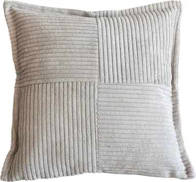 Produktbild von GÖZZE Kissen ANAFI silber BH 40x40 cm silber Dekokissen
