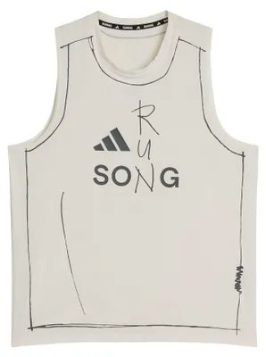 Productafbeelding van Adidas - "Song For The Mute" mouwloos top voor heren/dames, uni, model GT59683 (maat 36 EU) (wit)