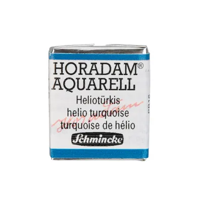 Schmincke HORADAM Aquarell Heliotuerkis Aquarell 14 475 044 1/2 Naepfchen