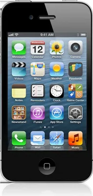 Produktbild von Apple iPhone 4 8GB Smartphone schwarz (ohne Simlock) refurbished