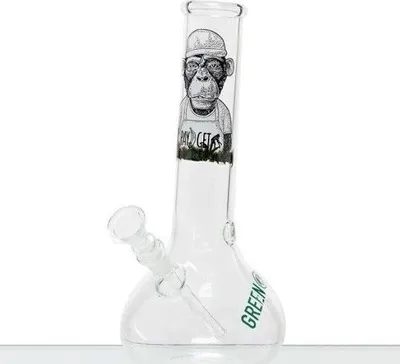 Immagine prodotto di Greenline Bong 25cm Ø40mm taglio 14,5mm vetro tubo acqua fumo