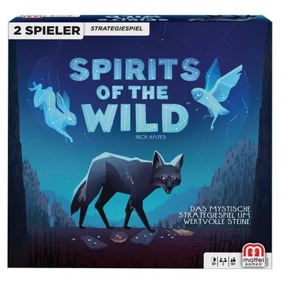Obrázok produktu pre Mattel Games Spirits of the Wild, stolová hra, strategická hra, 2 hráči
