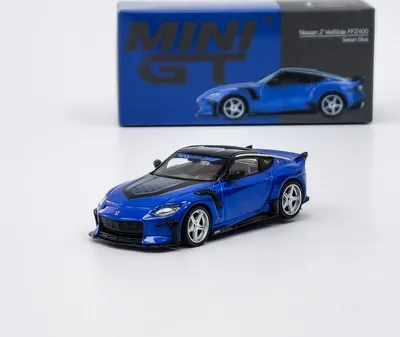 Produktbild von _NISSAN FAIRLADY Z VEILSIDE FFZ400 SEIRAN BLUE 2024 – Mini GT 1:64