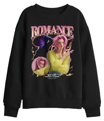 Obrázek produktu pro Mikina "Romance" s motivem K-Pop lovců démonů – dětská, model TV42392 (velikost 140-146), černá barva