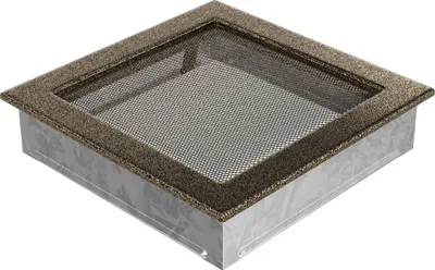 Immagine prodotto di Coperchio di ventilazione 22x22 nero e oro