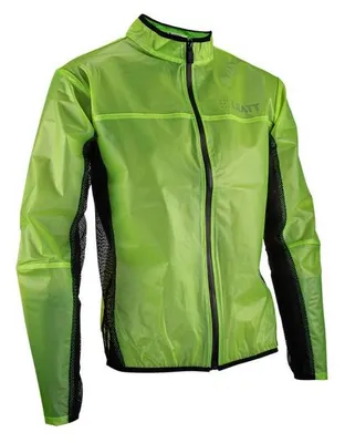 Produktbild von Leatt RaceCover Rain Jacket Regenjacke Lime Größe S - Wasserdichte Motorrad R...