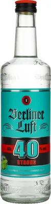 Produktbild von Berliner Luft DER EXTRA STARKE Pfefferminzlikör 40% Vol. 0,7l