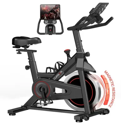 Produktbild von Hometrainer – Fitnessfahrrad – Indoor-Fahrrad – Heimtrainer – Fitnessrad – Leiser Riemenantrieb