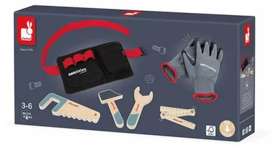 Produktbild von Janod Rollenspielzeug Gürtelwerkzeuge