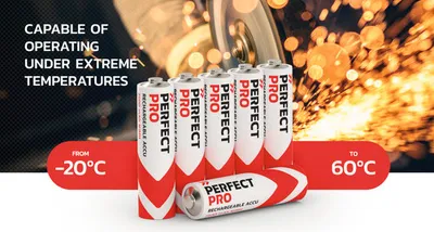Obrázek produktu pro Baterie PERFECTPRO AA 2500 MAH 6 ks