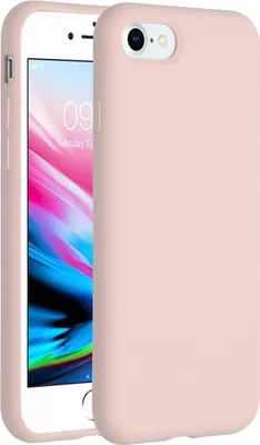 Obrázek produktu pro Accezz Liquid Silikonové pouzdro pro iPhone SE (2022 / 2020) / 8 / 7 - Růžové