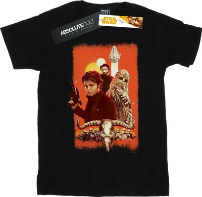 Produktbild von Star Wars - "Solo" T-Shirt für Herren BI45262 (L) (Schwarz)