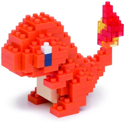 Obrázok produktu pre Pokémon nanoblok Bauset Glumanda