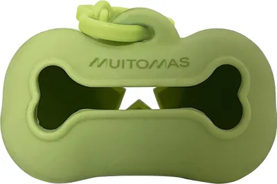 Image de Porte-sacs à crottes pour chiens Muitomas, vert