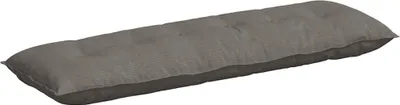 Zdjęcie produktu dla vidaXL Poduszka na plecy jasnoszara 160 x 50 cm tkanina sztruksowa